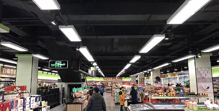 金城商业照明案例-大型超市